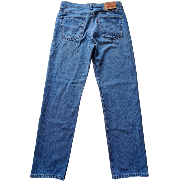 Levi's Mens 504 Straight Denim Jeans W35 L32 - Picture 3 of 16